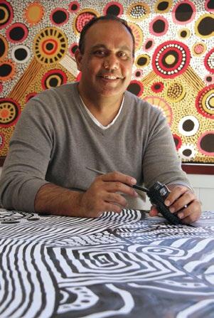 About the Artist Riki Salam, Principal, Creative Director and artist of We are 27 Creative developed Skin Like Country for the Australasian College of Dermatologists first Reconciliation Action Plan.