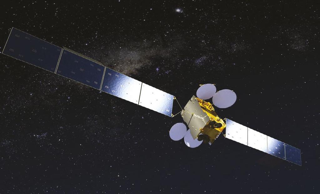 THE MEASAT 3b SATELLITE Customer Prime contractor Mission Mass Stabilization Dimensions Span in orbit Platform Payload On-board power Life time Orbital position Coverage area MEASAT Airbus Defence