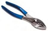 Slip-Joint Pliers Nickel-chrome plated finish Shear-type wire cutters Adjustable two-position jaws Groove Joint Pliers Tongue and groove design Adjusts to fit within its maximum capacity Anti-slip