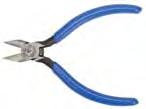 Pliers Side Cutters for Rebar Work Specially designed knurled jaws Cutter designed to cut rebar tie wire Hook bend in one handle for no-slip grip Coil spring holds jaws open TJ893 D201-7CST 9 1/4