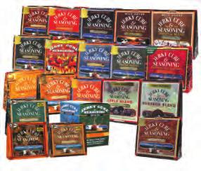 Hi Mountain Jerky Seasoning Kits All 7 oz. kits include seasoning, cure and easy-to-follow instructions for 15 pounds of meat...$14.25 each.