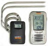 Thermometers & Hygrometers (A) Remote Smoker Thermometer (: BSTHERMET73) - Now you can monitor your smokehouse temperature or the internal temperature of smoked meats from 100 feet away!