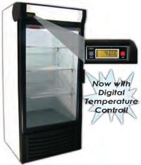 Tor-rey vertical display coolers (R Models) & freezers (CV Models) require no special installation. Just plug it in and it's ready to go. No drain or plumbing needed.