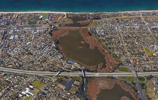 PROJECT INFO LOCATION: The subject property is located at the southeast corner of Jefferson Street and Interstate 5, near the Buena Vista Lagoon in Northern Carlsbad.