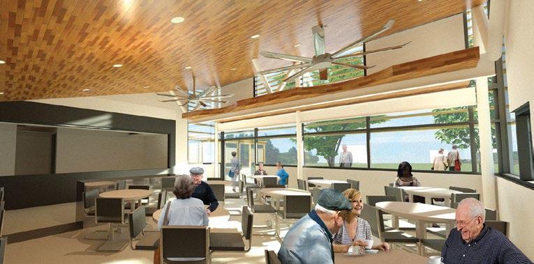 Flower City Seniors Recreation Centre New features Open in Spring 2018! The Flower City Café is being expanded!
