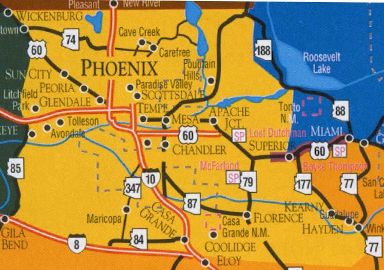 Valley of the Sun With nearly 4 million residents, the Valley of the Sun is one of the country s largest metropolitan areas, encompassing more 2,000 square miles.