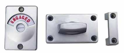 Finish: Satin Chrome Mounting: Concealed Screw Fix, Surface Mounted Lift Off Staple, ABS Snap On Cover Finish: Satin Chrome Mounting: Concealed Screw Fix, Surface Mounted 6 50 13 43 68 14