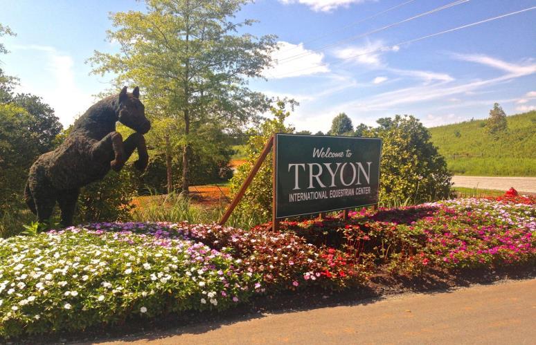 ..) The Equestrian Centre at Tryon has already hosted top level dressage, showjumping and eventing (course designed by Captain Mark Phillips) and it should be the perfect venue... But!