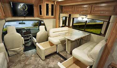 low alloy steel framing throughout motor home 72% stronger than aluminum!