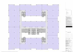 15 LAYOUT AND DESIGN AN ADAPTABLE OFFICE SPACE Flexible floor plate options will provide tenants with a variety of layouts to enhance their work space and occupational efficiency.