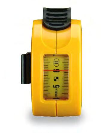 Pocket tape measure Type BM 30 W Pocket tape measure Type BMT Same as the Type BM 30 but with a window for reading internal measurements directly.