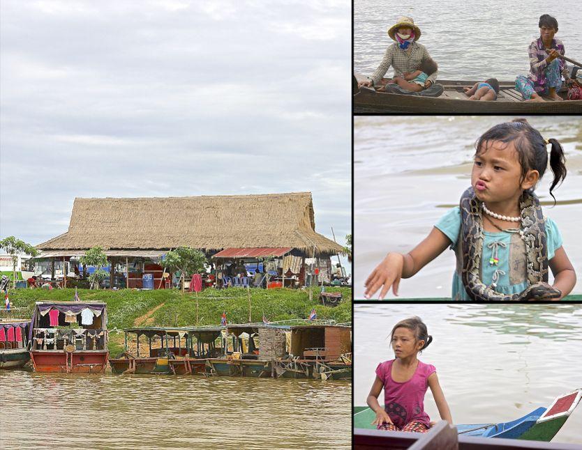 Tonle Sap November is the start of the dry season, and this lake, the largest freshwater lake in