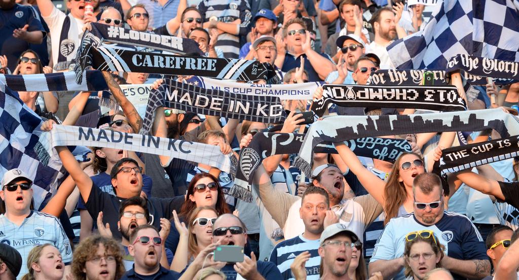 state line. Citians have fully embraced Sporting KC with sellout crowds at nearly every home game.