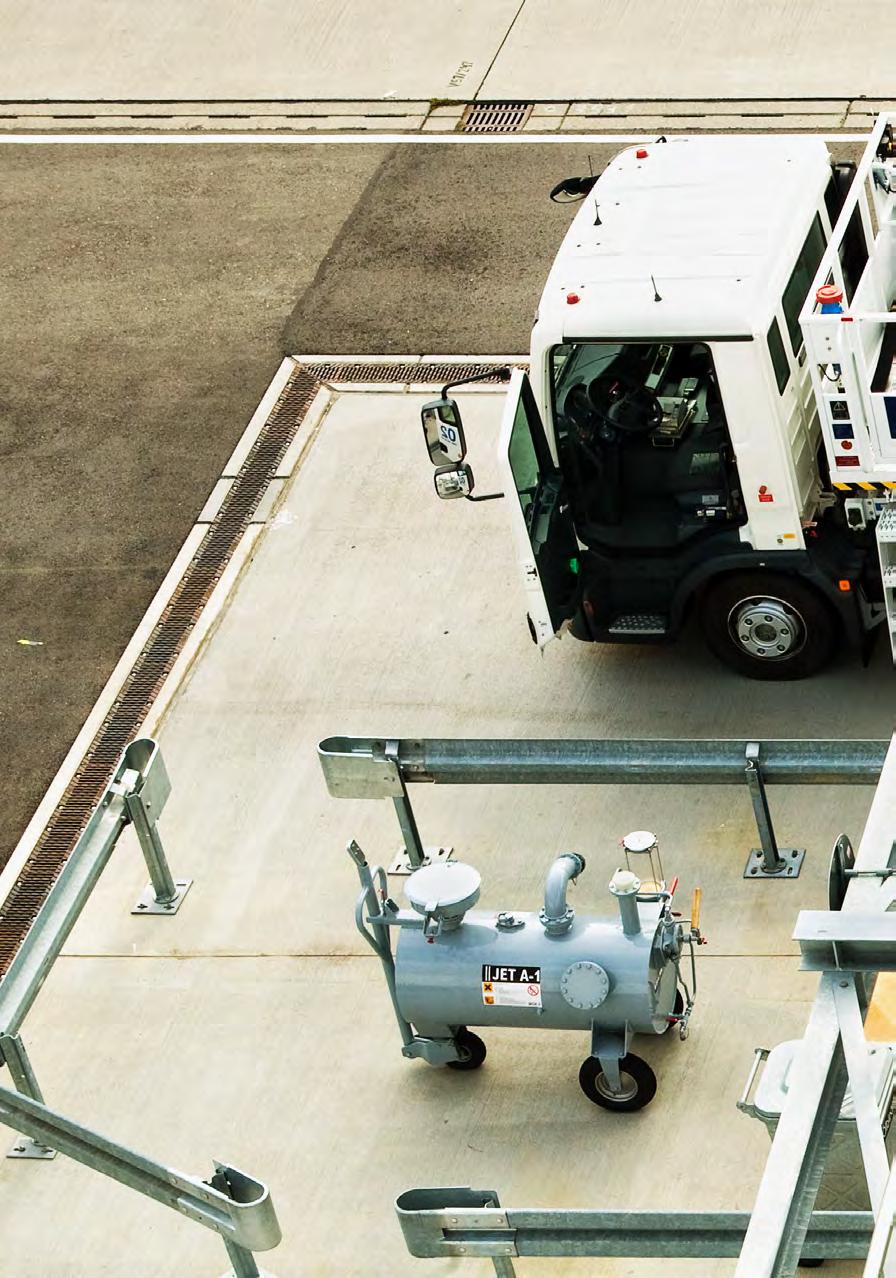 Storage & Hydrant Management Skytanking operates airport fuel storage & hydrant systems that are owned by oil companies,