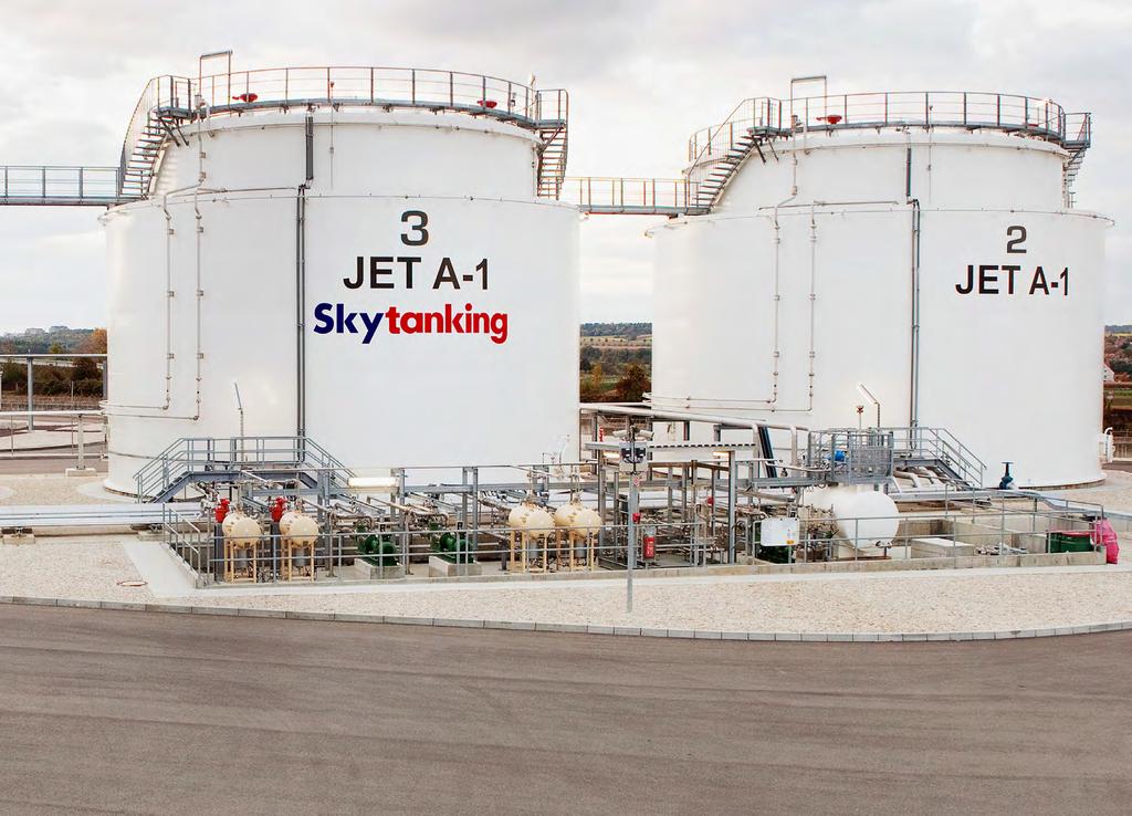 Investment Projects Skytanking is not only an operator of jet-fuel storage & hydrant systems.