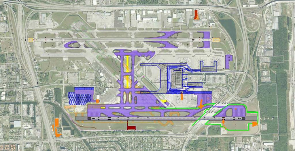 Facility Layout Plan and Airside Access Plan North Side