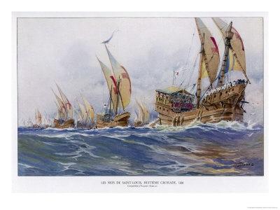 In 1270 Louis landed on the African coast in July, a very unfavorable season for landing.