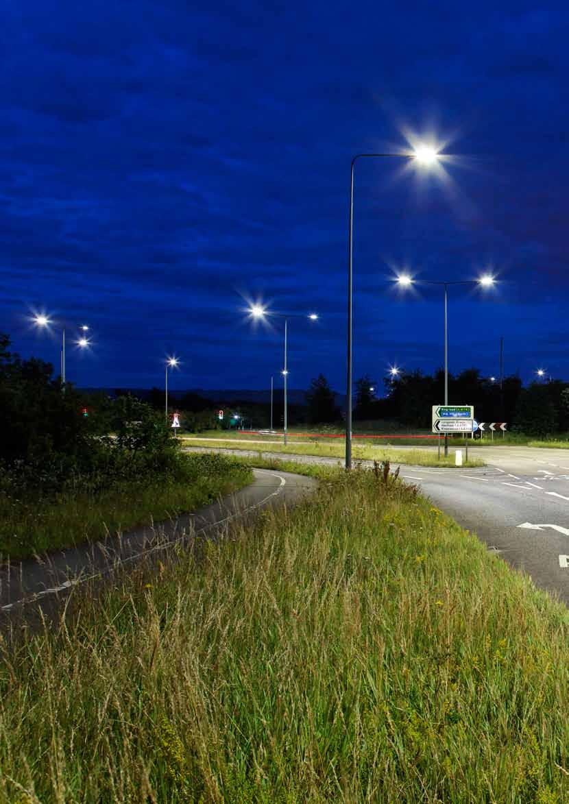 SpeedStar sa LEDGINE Štedi do 58% Bath i North East Somerset Council odabrao je inovativno, energetski učinkovito rješenje za poboljšanje sigurnosti na cestama Hicks Gate obilaznice.