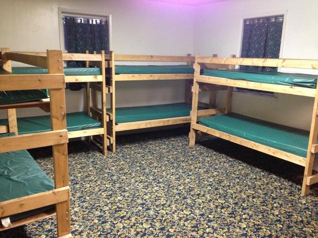 clean and comfortable. Cabins have indoor restrooms and showers.