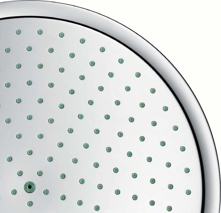 Raindance Classic. Shower Fun in a new traditional look with modern AIR technology. By mixing water with air, the shower spray is transformed into soft, voluminous rain drops.