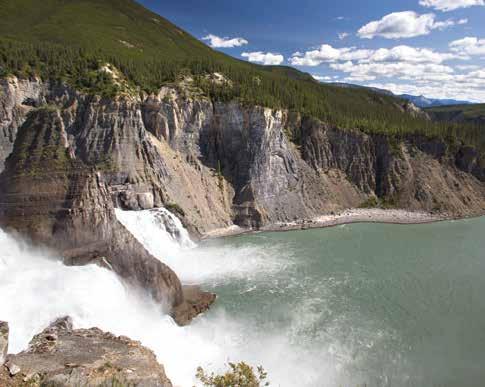 DAY 4 /AFTERNOON VIRGINIA FALLS TOUR IN NAHANNI NATIONAL PARK RESERVE 6-8 hour tour Bring your packed lunch/dinner and hop on board a DeHavilland Beaver plane to fly into Nahanni National Park