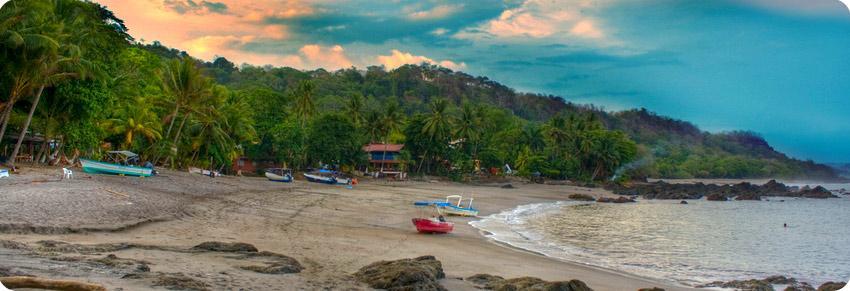 Montezuma Beach Montezuma is located on the very southern coast of the Nicoya Peninsula.