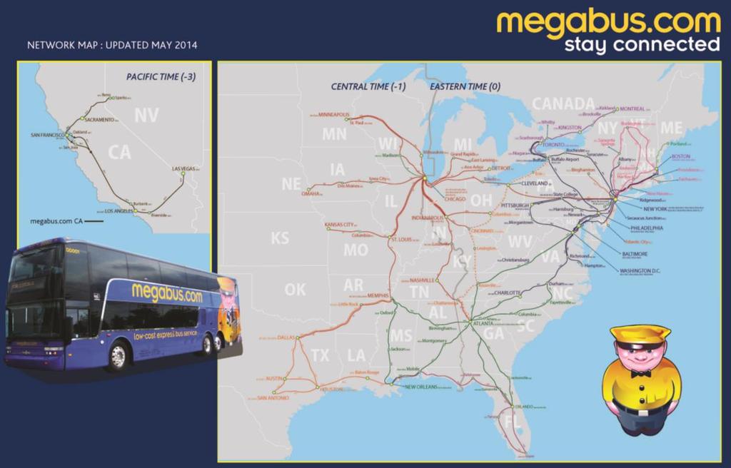 Investment and innovation driving growth in North America 19 Continued delivery Launch of megabus.com Florida network megabus.com now links c.