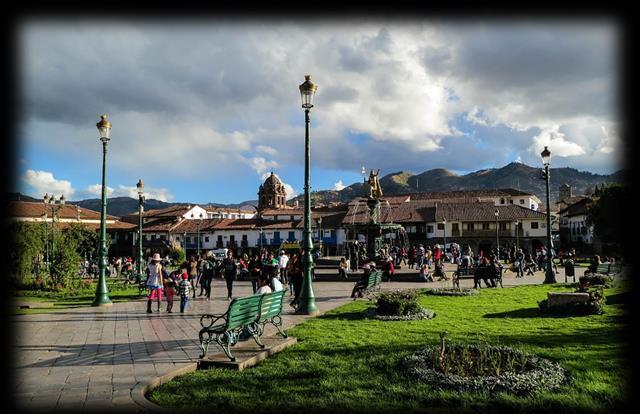 DAY 4 Fly to Cusco Immediately after breakfast, depart the hotel for your flight to Cusco.