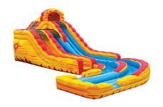 Ages: 3 - Adult L: 20 x W:14 x H:16 $795 Bear Camp Water Slide A double lane water slide featuring