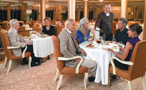 BOUTIQUE/MID-SIZE CRUISING OCEANIA CRUISES Featuring smaller, deluxe and adults-only ships, Oceania is known for the finest in dining and beautiful public areas. Ask about air-inclusive pricing.