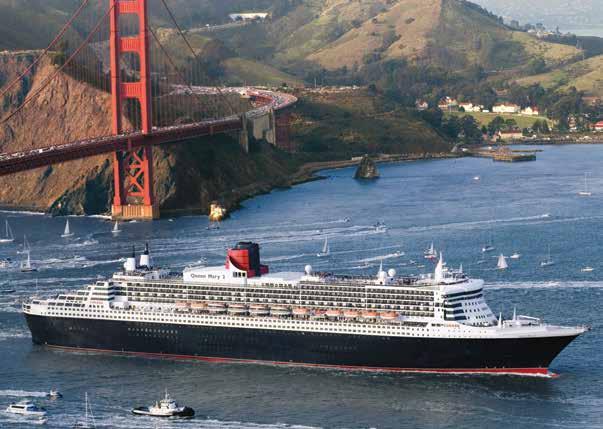 LUXURY CRUISING CUNARD LINE Legendary Cunard evokes British tradition with contemporary flair on new ocean liners and engaging enrichment programs. 17-nt Panama Canal... from $2,998 San Francisco to Ft.