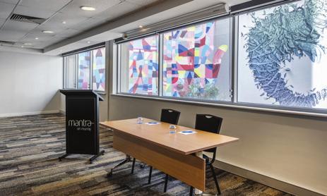 Conferences at Mantra on Murray Mantra on Murray delivers stylish, contemporary accommodation and venue spaces in the heart of Perth s CBD, ideal for your next conference or event.