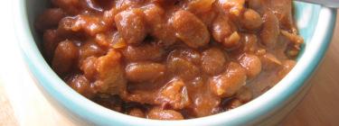 Beans 1-Can of French Style Green Beans 1-Can of Pork & Beans 3/4 Cup of Brown Sugar 1/2-1 tsp.