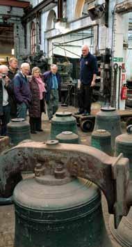 You can even ring some yourself! The famous Carter Ringing Machine will be demonstrated two or three times a year. The museum forms part of the largest working bell foundry in the world.