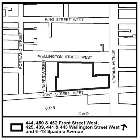 STAFF REPORT ACTION REQUIRED 440, 444, 450 and 462 Front Street West; 425, 439, 441 and 443 Official Plan Amendment Final Report Date: May 28, 2015 To: From: Wards: Reference Number: Toronto and East