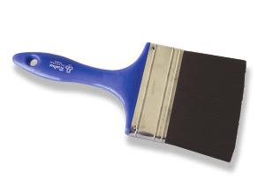 Fine Finish Synthetic Bristle Paint Brushes MATEY PROFESSIONAL SYNTHETIC FLAT SASH BEAVERTAIL HANDLE Uses: All purpose latex paints Bristle Type: Solid tapered round polyester Handle: Smooth sanded