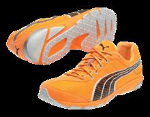 SP10 Complete Running Footwear 183846 - COMPLETE ROADRACER 3 4-7,8-12,13,14 06 - FLUO ORANGE BLACK WHITE Upper: SANDWICH-MESH - Special upper mesh material with a high degree of breathability.