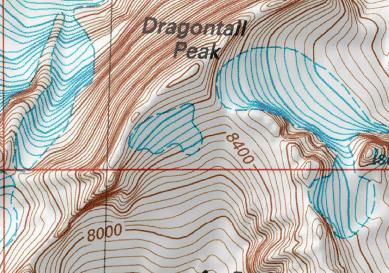 On a topographic map each fifth contour line is a darker brown. These darker brown contour lines are called index contour lines.