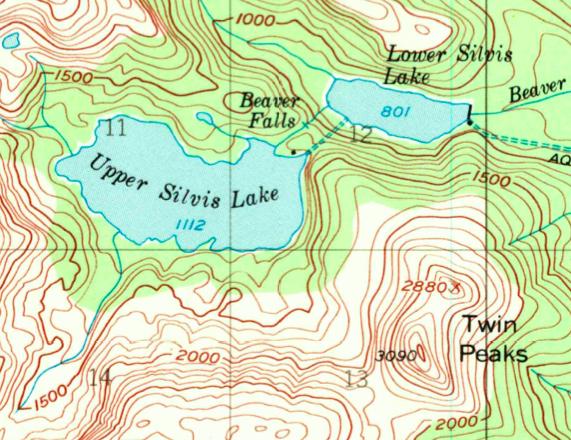 9. The actual heights of some features are given on topographic maps. The features most commonly labeled with elevations are mountains and lakes.
