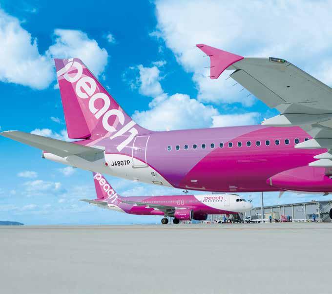 Special Feature: Expansion of Airline Business Domains Consolidation of Peach Aviation Limited Soaring toward the Growth Stage in the LCC Business by