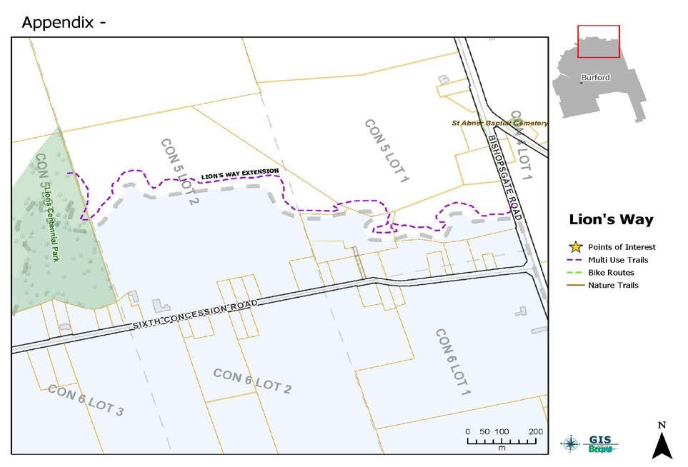 Figure 15b: Individual Community Map Lion s Way 8.6 Individual Community: South Dumfries St.