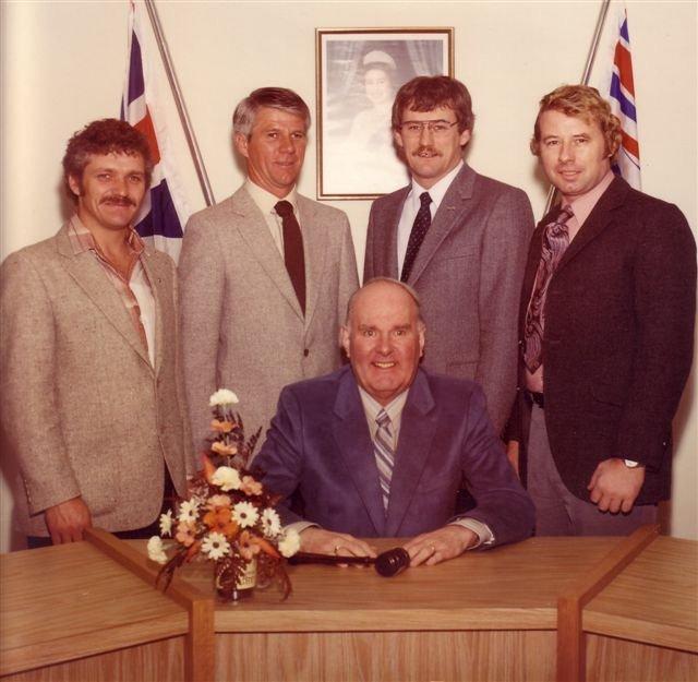 Mayor Jim Smith & Council - 1984 Doug