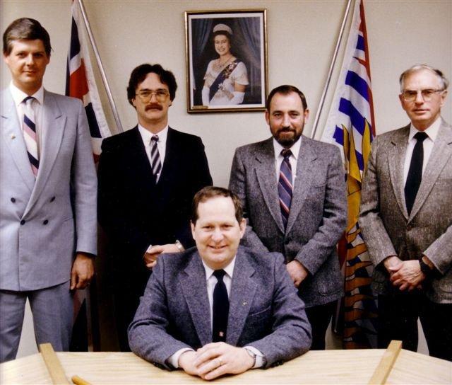 Mayor Ben Roy & Council - 1988 Dave