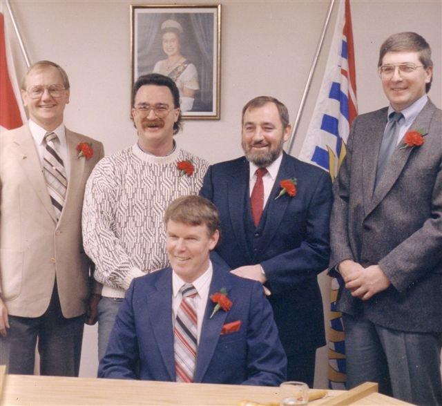 Mayor John Ranta & Council 1991 Greg