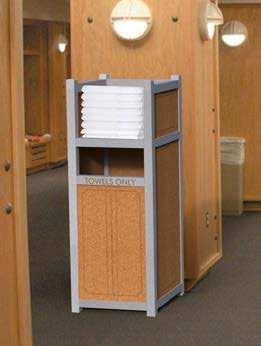 These all-in-one units also include return bin and liner.