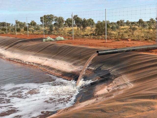 Water flowing from the Anne Beadell borefield Mining Contract Preparation of the tender documents for the mining services contract which will be moving 27 million tonnes of material per annum, on