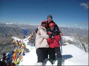 Experienced required Stok Kangri is considered to be a trekking peak, this means that no technical climbing is involved in summiting the peak.