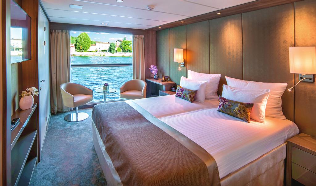 Included Features Roundtrip scheduled airfare 7 nights aboard the NEW 5-star Amadeus Provence Cruise Ship 1 night in Geneva, Switzerland Superb dining with all meals included during your cruise