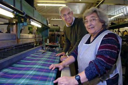 Here we will take a tour of the mill to see how tartan is woven and also visit their splendid showroom.