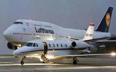 Airlines and Business Aviation Synergy Lufthansa Private Jet case Launched in 2005 for long-haul flights Launched program with NetJets Europe in 2006 10 flights/day expected in 2007 and growing
